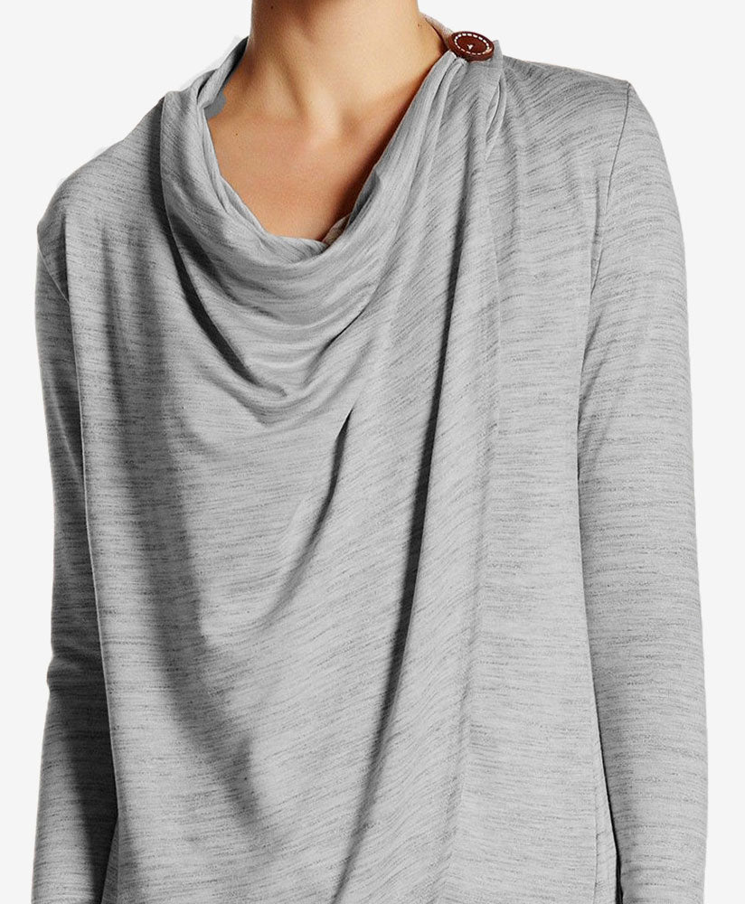 Butterfly Wrap Heathered Grey